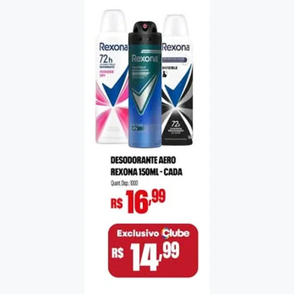 Desodorante Aero Rexona 150 ml