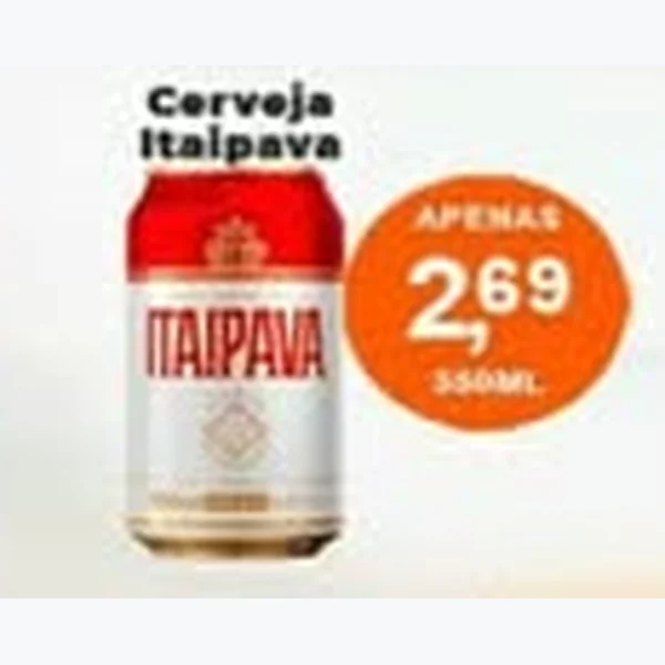 Recorte do encarte de Cerveja Itaipava 350 ml