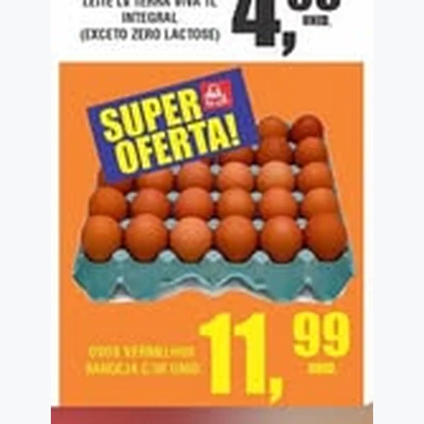 Ovos Vermelhos 30 un