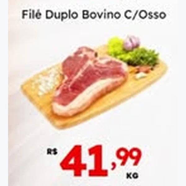 Filé Duplo Bovino C/osso
