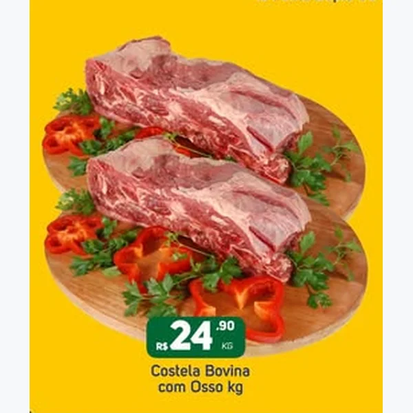 Costela Bovina com Osso