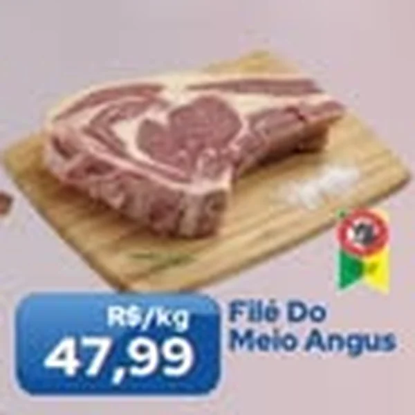 Recorte do encarte de Filé do Meio Angus