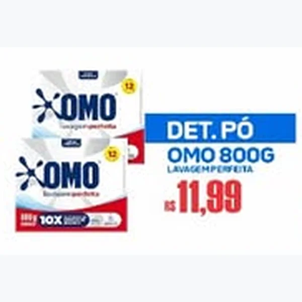 Detergente em Pó Omo 800 g