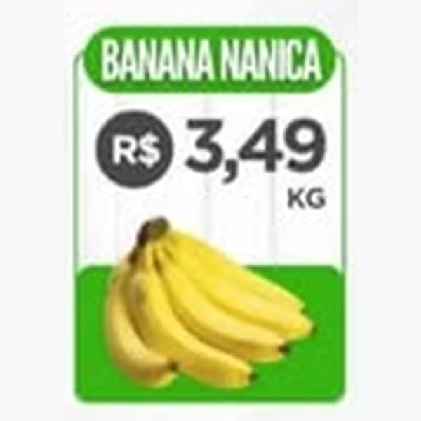Recorte do encarte de Banana Nanica