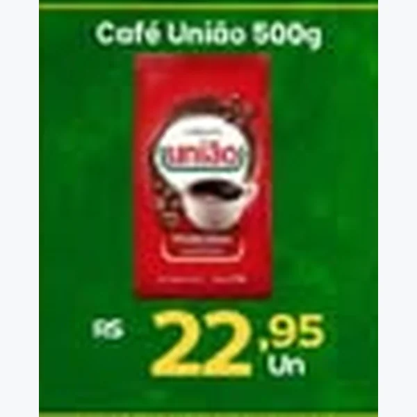 Recorte do encarte de Café União 500 g