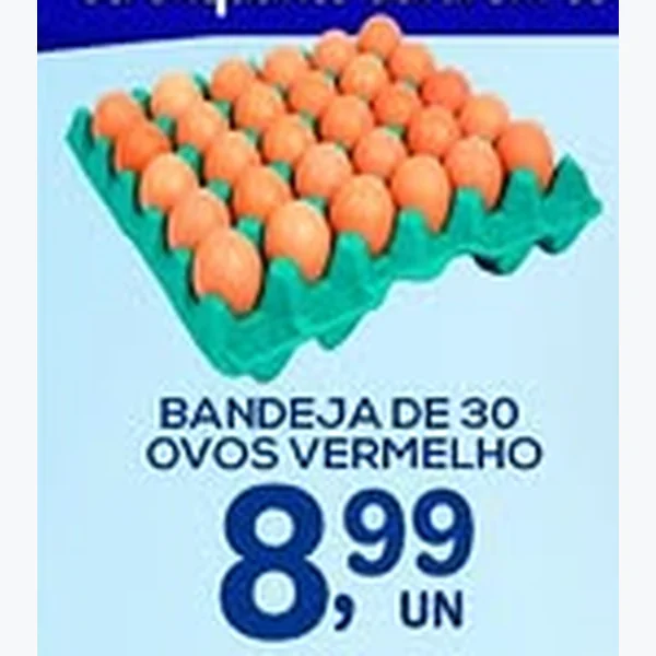 Recorte do encarte de Ovos Vermelhos 30 un