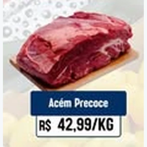 Recorte do encarte de Acém Precoce