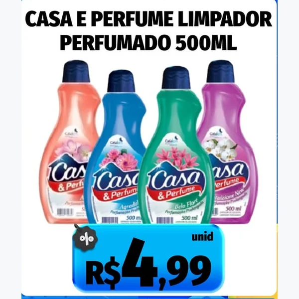 Limpador Perfumado Casa & Perfume 500 ml