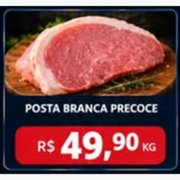 Recorte do encarte de Posta Branca Precoce
