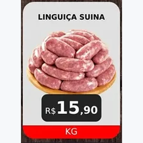 Linguiça Suína