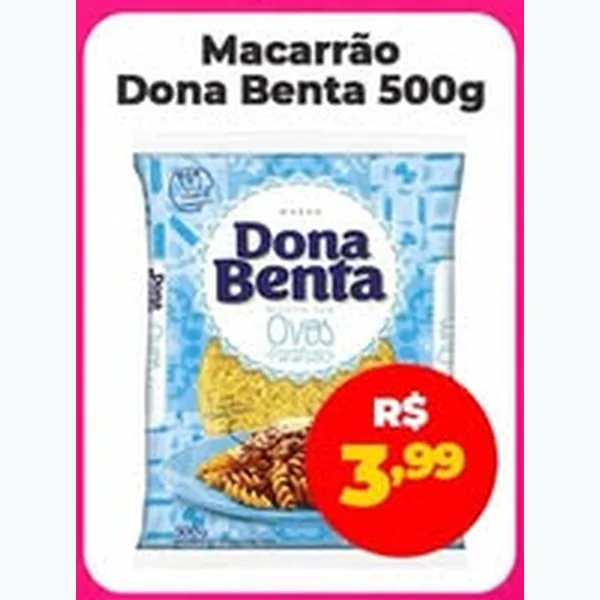 Macarrão Dona Benta 500 g