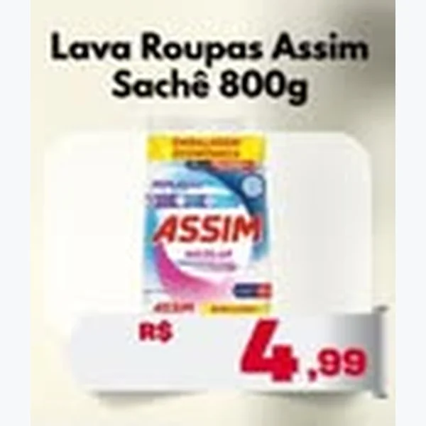 Recorte do encarte de Lava Roupas Assim