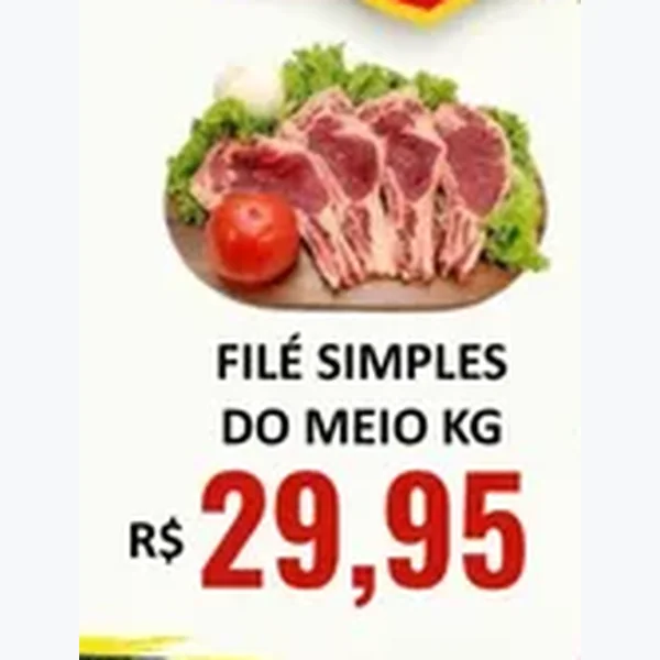 Filé Simples do Meio