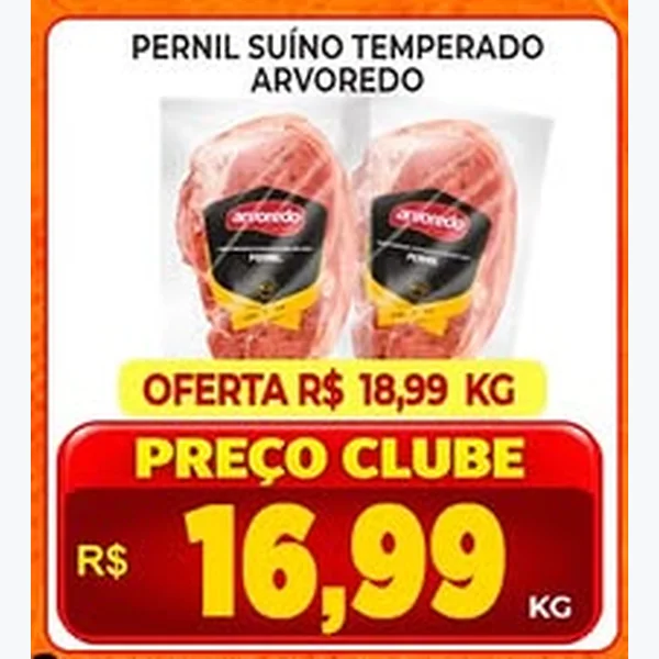 Pernil Suíno Temperado Arvoredo