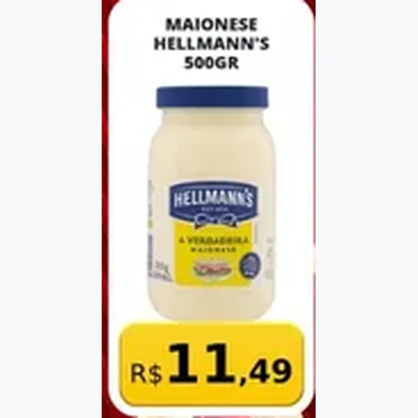 Maionese Hellmann's 500 g