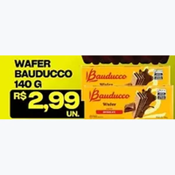 Wafer Bauducco 140 g