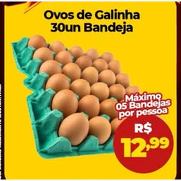 Ovos de Galinha 30 un