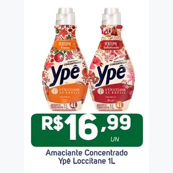 Amaciante Concentrado Ypê Loccitane 1 L