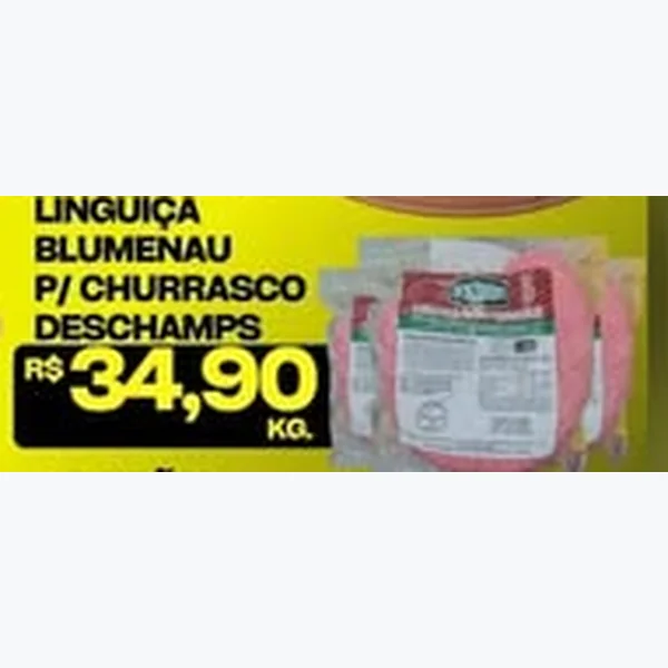 Linguiça Blumenau para Churrasco Deschamps