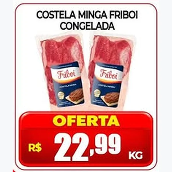 Costela Minga Congelada Friboi