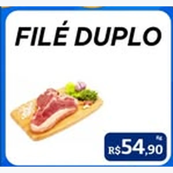 Recorte do encarte de Filé Duplo
