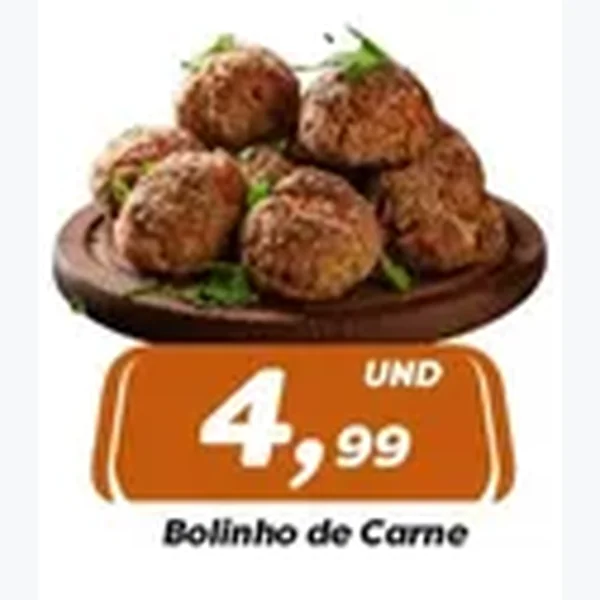 Recorte do encarte de Bolinho de Carne