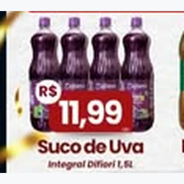 Suco de Uva Integral Difiori 1,5 L
