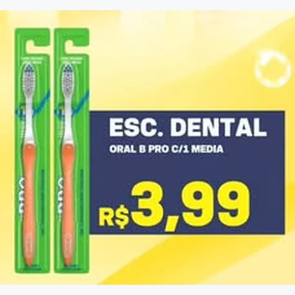 Escova Dental Pro Oral B