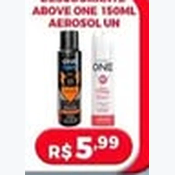 Desodorante Aerossol Above One 150 ml