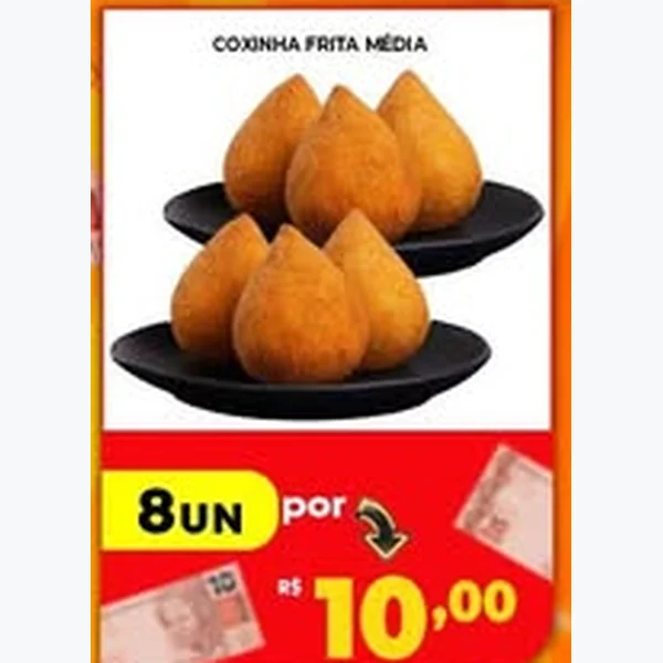 Coxinha Frita Média
