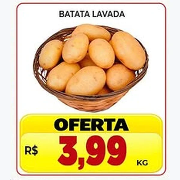 Recorte do encarte de Batata Lavada