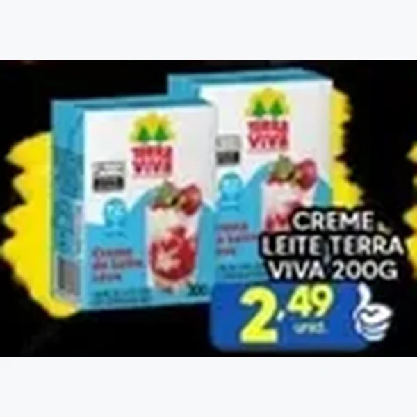 Creme de Leite Terra Viva 200 g