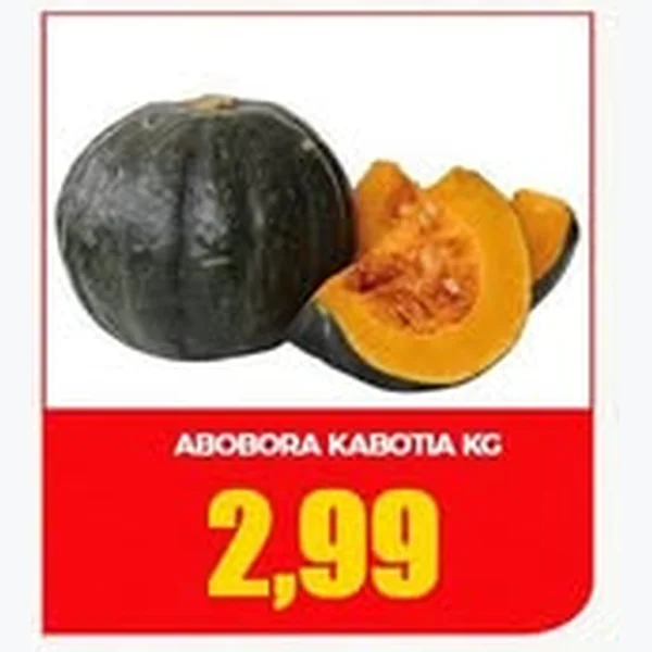 Recorte do encarte de Abóbora Kabotia