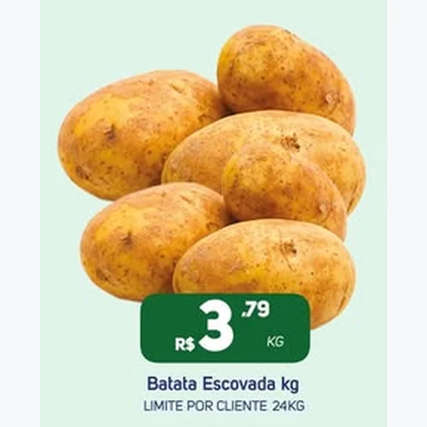 Recorte do encarte de Batata Escovada
