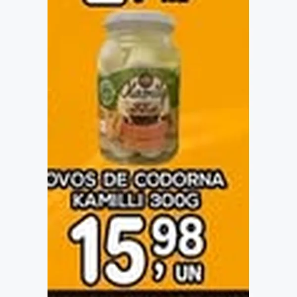 Ovos de Codorna Kamilli 300 g