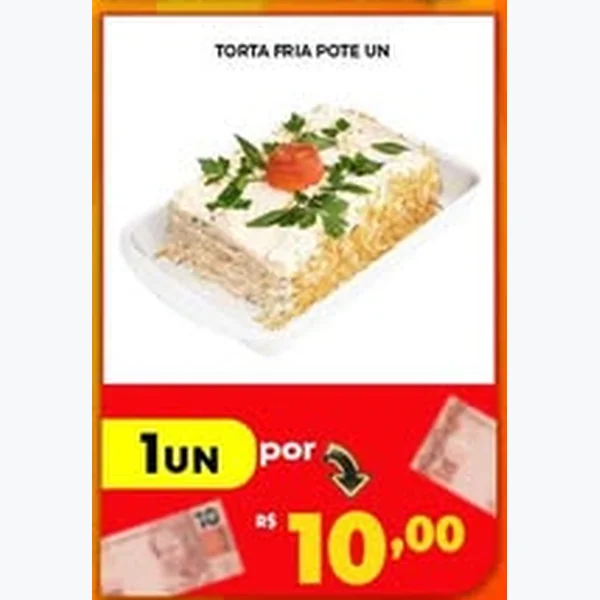 Recorte do encarte de Torta Fria