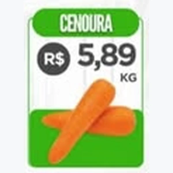 Recorte do encarte de Cenoura