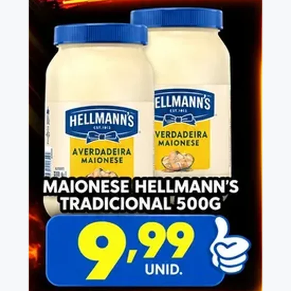 Maionese Tradicional Hellmann's 500 g