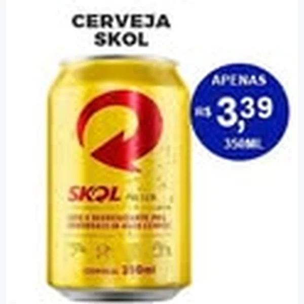 Cerveja Skol 350 ml
