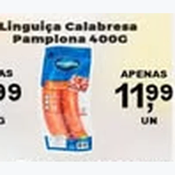 Linguica Calabresa Pamplona 400 g