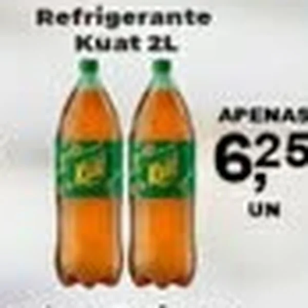 Recorte do encarte de Refrigerante Kuat 2 L