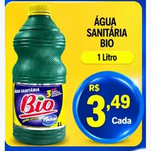 Água Sanitária Bio 1 L