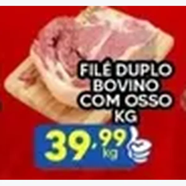 Filé Duplo Bovino com Osso