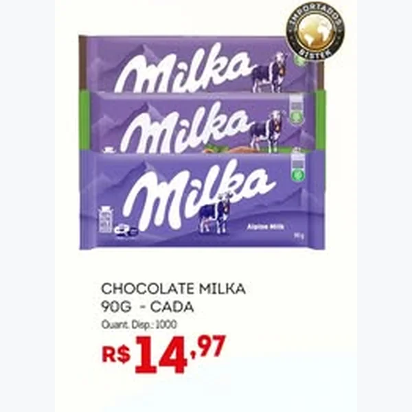 Chocolate Milka 90 g