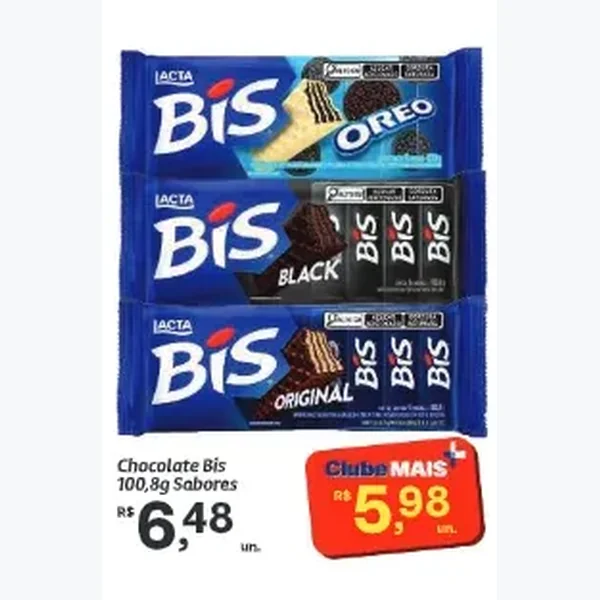 Chocolate Bis 100,8 g