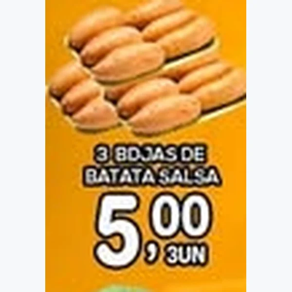 Recorte do encarte de Batata Salsa 3 un