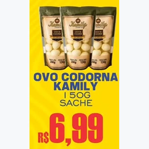 Ovo de Codorna Kamily 150 g