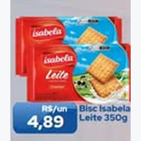 Biscoito Leite Isabela 350 g