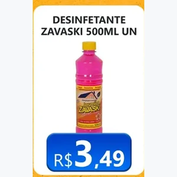 Desinfetante Zavaski 500 ml