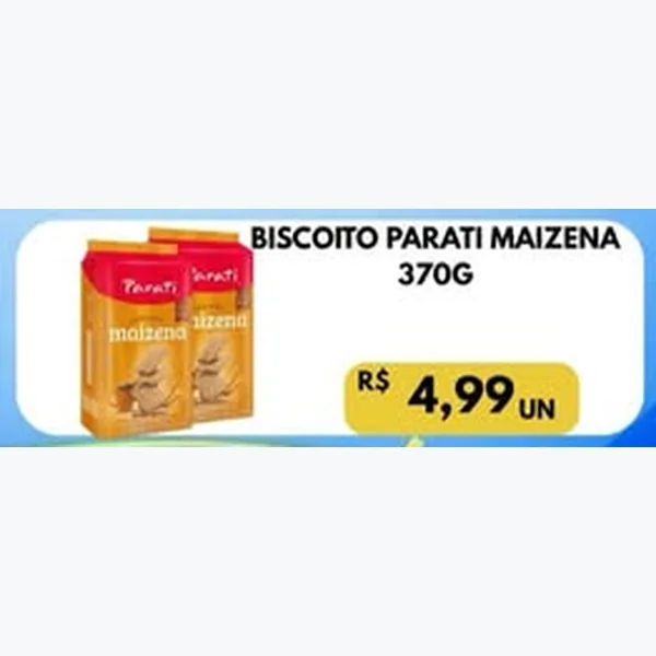Biscoito Maizena Parati 370 g